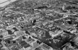 Flyfoto over Trondhjem (ca. 1930) Imagen: Mittet & Co. Municipal Archives of Trondheim | Dominio Público.